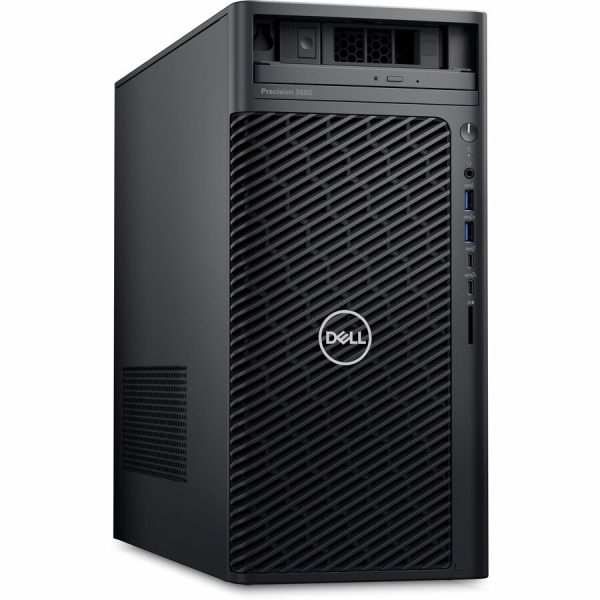 Dell Precision 3000 3680 Workstation - Core i5 14th Gen i5-14500 - vPro Technology - 16 GB - 512 GB SSD - Tower - Black - Image 2