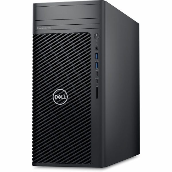 Dell Precision 3000 3680 Workstation - Core i5 14th Gen i5-14500 - vPro Technology - 16 GB - 512 GB SSD - Tower - Black - Image 4