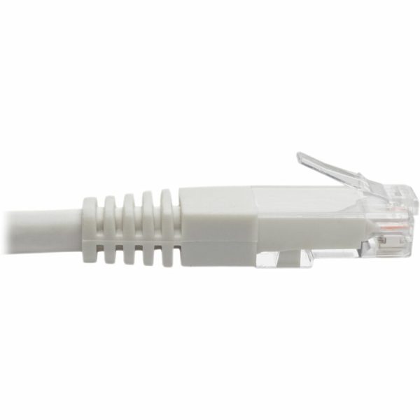 Eaton Tripp Lite Series Cat6 Gigabit Molded (UTP) Ethernet Cable (RJ45 M/M), PoE, White, 1 ft. (0.31 m) - Image 3