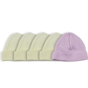 Girls Baby Cap (pack Of 5) Ls_0514