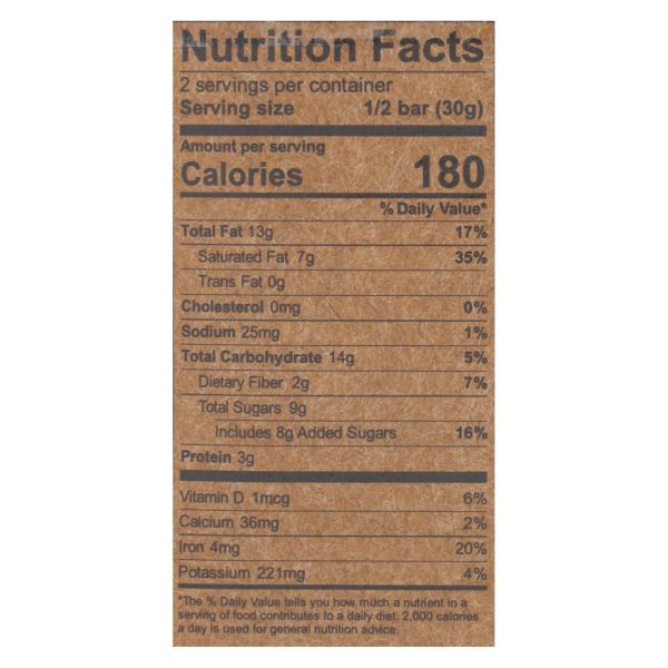 Hu - Dark Chocolate Bar Cashew Butter Vanilla - Case of 12-2.1 OZ - Image 3