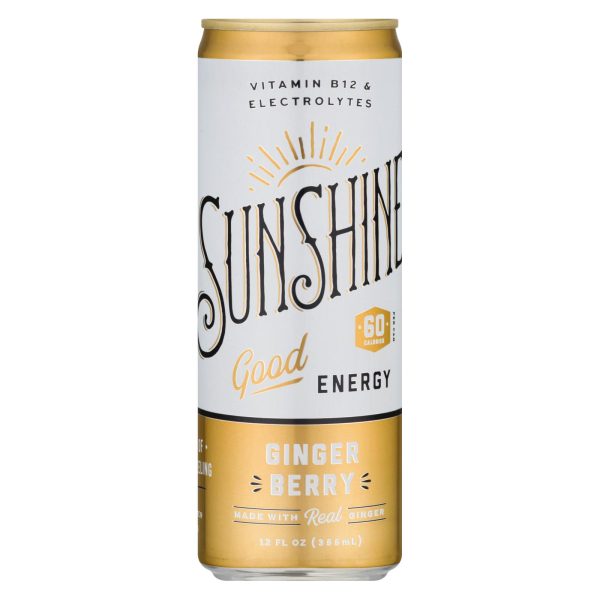 Sunshine Beverages - Soda Ginger Berry - Case of 12-12 FZ - Image 3