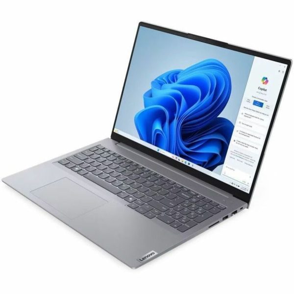 Lenovo ThinkBook 16 G7 IML 21MS0067US 16" Touchscreen Notebook - WUXGA - Intel Core Ultra 5 125U - 16 GB - 512 GB SSD - English (US) Keyboard - Arctic Gray - Image 2