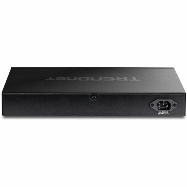TRENDnet 12-Port 10G Web Smart Switch, 8 x 10G RJ-45 Ports, 4 x SFP+ Slots, VLAN, QoS, LACP, and IPv6 Support, Web Smart Management, Rack Mountable Housing, Lifetime Protection, Black, TEG-7124WS - Image 9