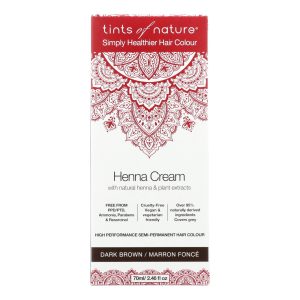 Tints Of Nature - Henna Cream Dark Brown - 2.46 FZ