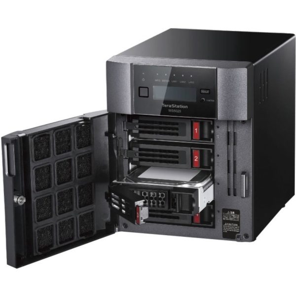 BUFFALO TeraStation WS5420 4-Bay Desktop Windows Server IoT 2019 NAS 16TB Hard Drives Included - Image 2