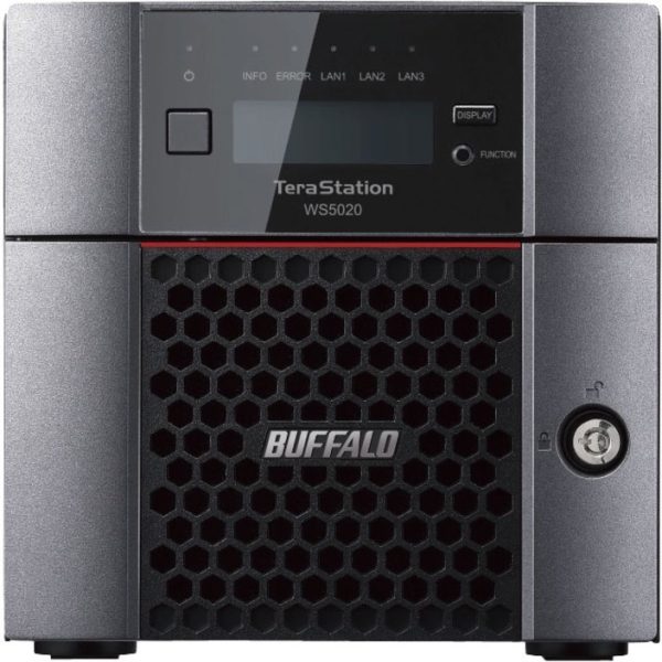BUFFALO TeraStation WS5420 4-Bay Desktop Windows Server IoT 2019 NAS 16TB Hard Drives Included - Image 3