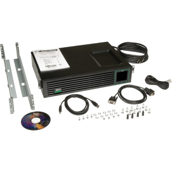 Eaton Tripp Lite Series SmartPro UPS, Lithium Battery Backup - 120V, 1kVA, 800W, Line Interactive, 2U, Sine Wave, LCD, 6 Outlets - Image 2