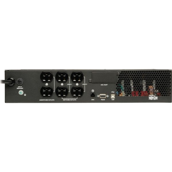 Eaton Tripp Lite Series SmartPro UPS, Lithium Battery Backup - 120V, 1kVA, 800W, Line Interactive, 2U, Sine Wave, LCD, 6 Outlets - Image 4