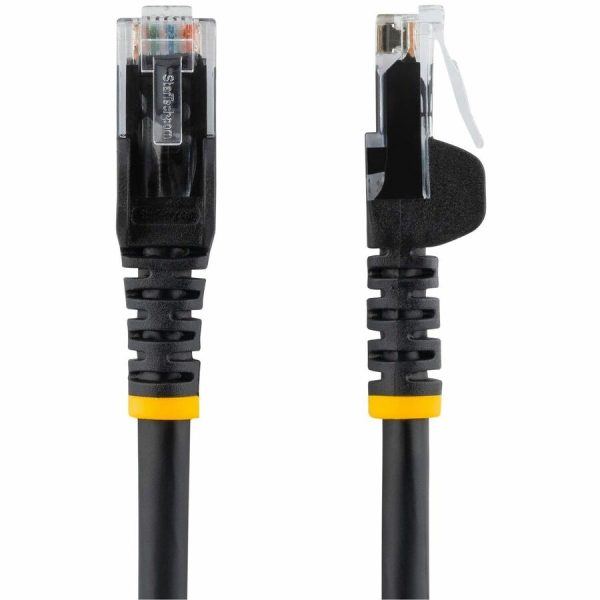 StarTech.com 15 ft. CAT6 Ethernet Cable - 10 Pack - ETL Verified - Black CAT6 Patch Cord - Snagless RJ45 Connectors - 24 AWG - UTP - Image 2