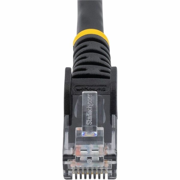 StarTech.com 15 ft. CAT6 Ethernet Cable - 10 Pack - ETL Verified - Black CAT6 Patch Cord - Snagless RJ45 Connectors - 24 AWG - UTP - Image 4