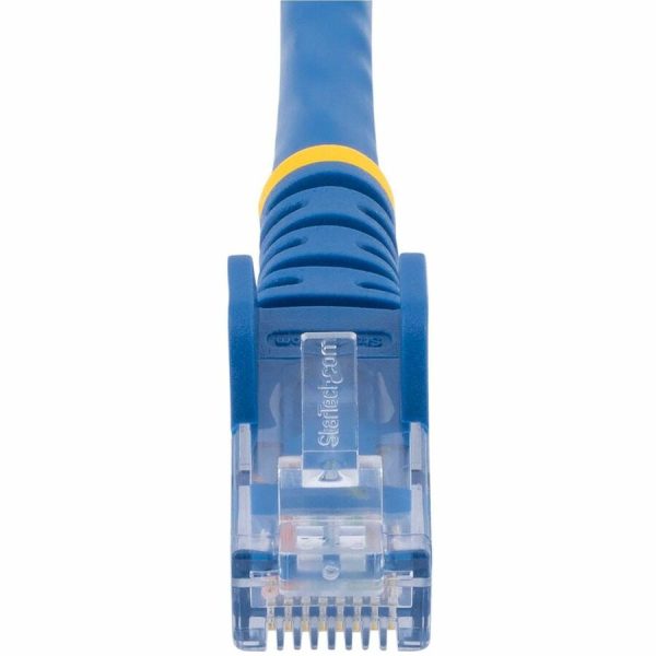 StarTech.com 15 ft. CAT6 Ethernet Cable - 10 Pack - ETL Verified - Blue CAT6 Patch Cord - Snagless RJ45 Connectors - 24 AWG - UTP - Image 5