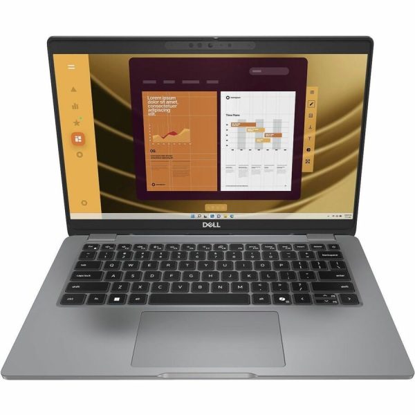 Dell Latitude 5000 5350 13.3" Touchscreen Notebook - Full HD - Intel Core Ultra 7 165U - vPro Technology - 16 GB - 256 GB SSD - Gray - Image 7