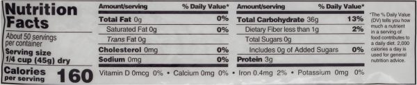 Dynasty Rice - Jasmine - Case of 6 - 5 lb. - Image 3
