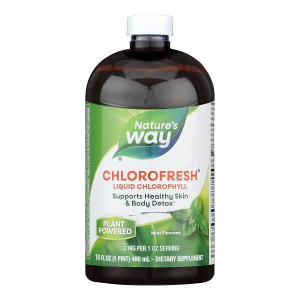 Nature's Way - Chlorofresh Liquid Chlorophyll Natural Mint - 16 fl oz - Image 2
