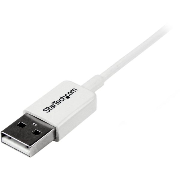 StarTech.com 1m White Micro USB Cable - A to Micro B - Image 2