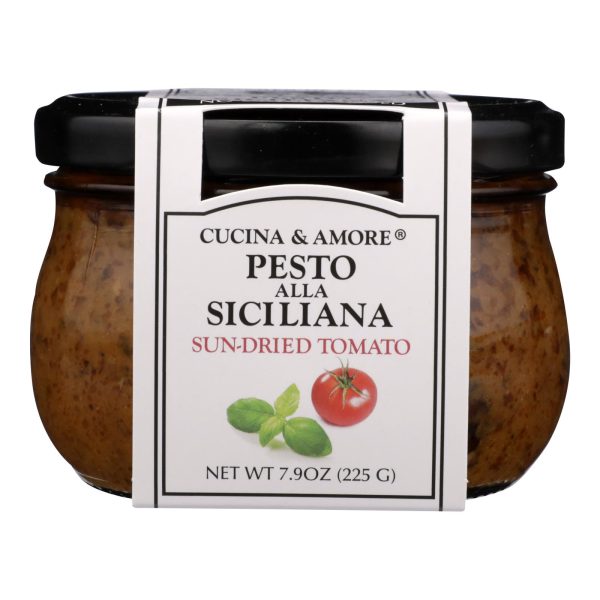 Cucina & Amore - C Amore Sndrd Tom Pesto - Case of 6 - 7.9 OZ - Image 2