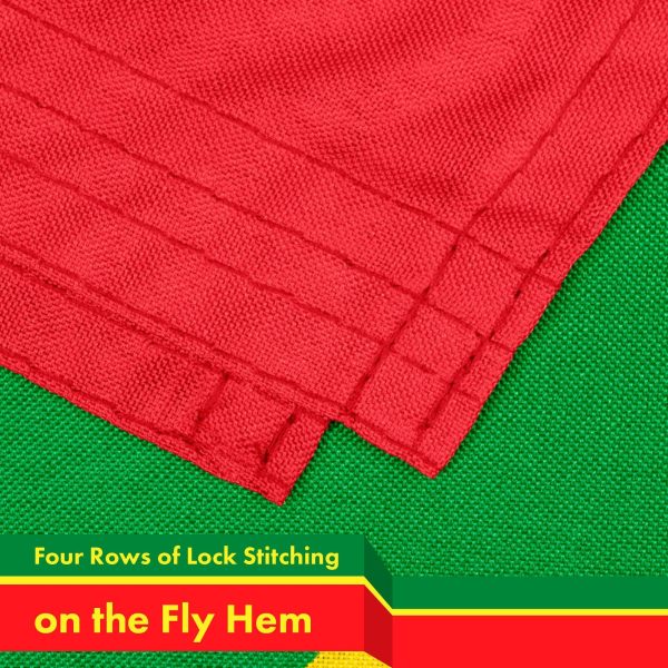 Senegal Senegalese Flag 3x5 Ft 10-Pack 150D Printed Polyester By G128 - Image 5
