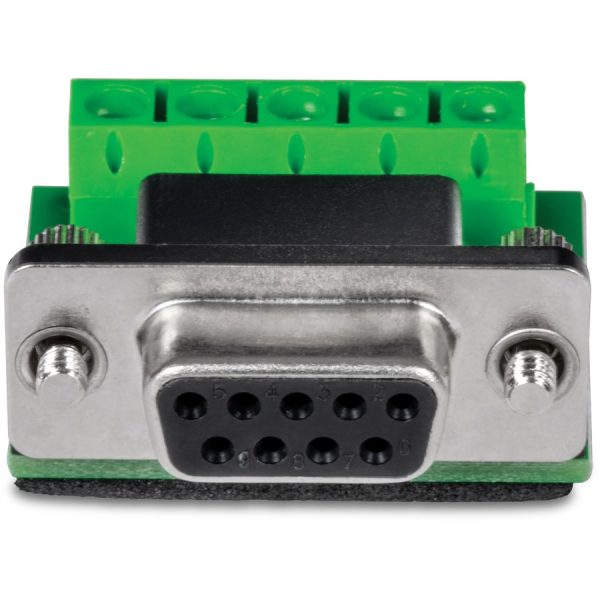 TRENDnet RS232 to RS422 RS485 Converter Adapter, Serial Port Data Converter, Black, TI-S100 - Image 3