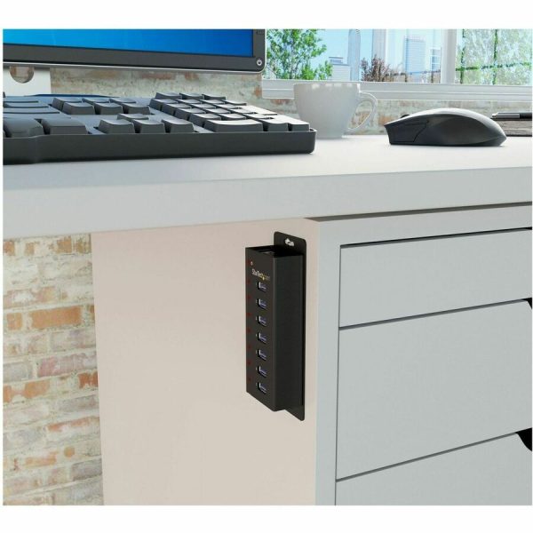 StarTech.com 7 Port USB 3.0 Hub - 5Gbps - Desktop or Wall-mountable Metal Enclosure - Image 3