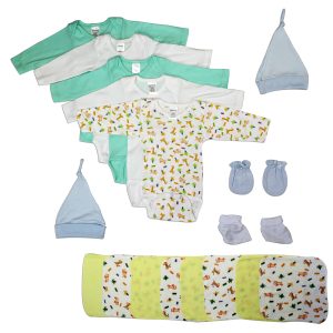 Newborn Baby Boys 17 Pc  Baby Shower Gift Set Ls_0059