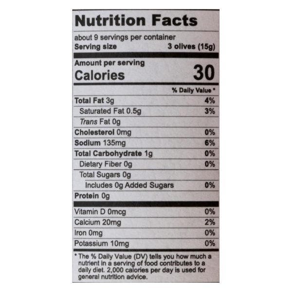 Divina - Olives Pitted Frescatrano - Case of 6 - 4.9 OZ