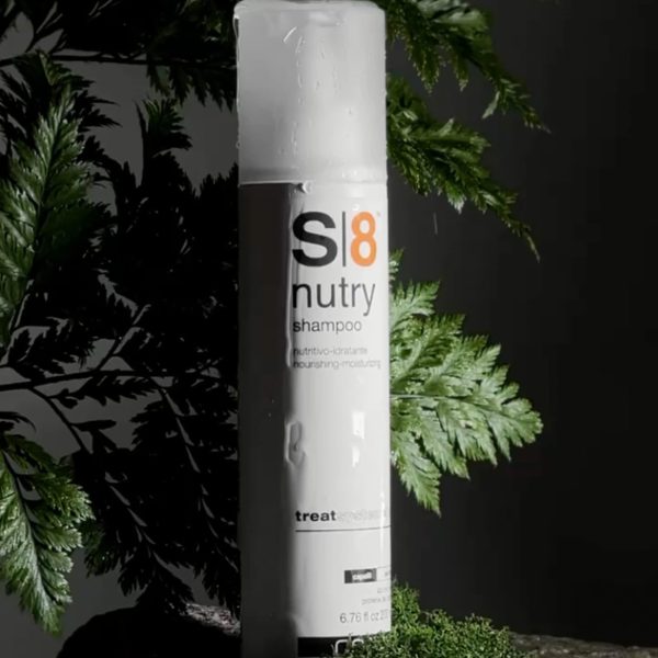 S8 Nourishing Shampoo for Dry & Brittle Hair   Hydrates Softens & Adds Volume   Cashmere Silkshine Proteins Jojoba Oil (6.76 fl oz) - Image 6