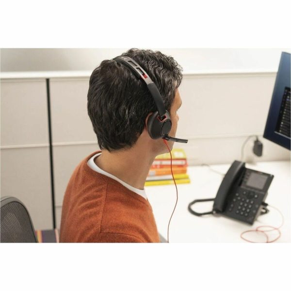 Poly Blackwire 5210 Monaural USB-A Headset TAA (Bulk) - Image 3