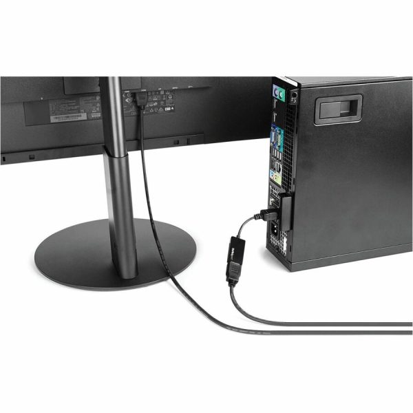 StarTech.com DisplayPort to HDMI Adapter, 4K 60Hz Active DP 1.4 to HDMI 2.0 Video Converter for Monitor/Display, Latching DP Connector - Image 6