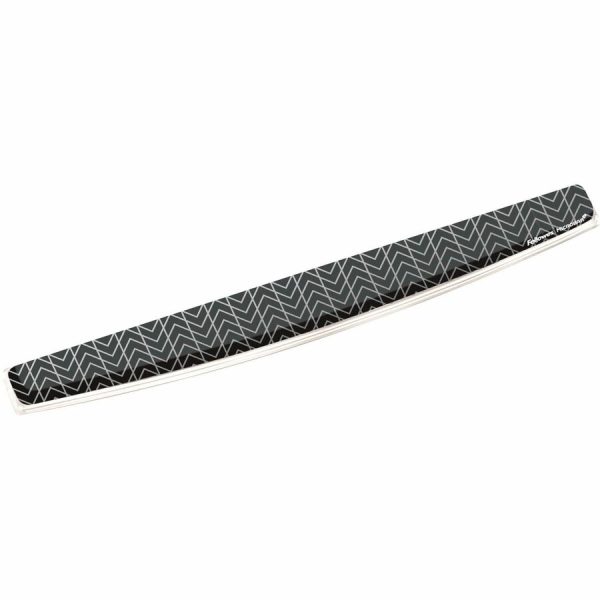 Fellowes® Photo Gel Keyboard Wrist Rest with MICROBAN® - Chevron (955001)