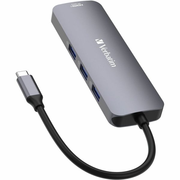 Verbatim USB-C ™Pro Multiport Hub CMH 08 - 8 Ports - Image 2