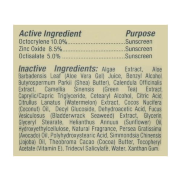 The Seaweed Bath Co - Snscrn Act Def Sprt Spf50 - 1 Each-3.4 FZ