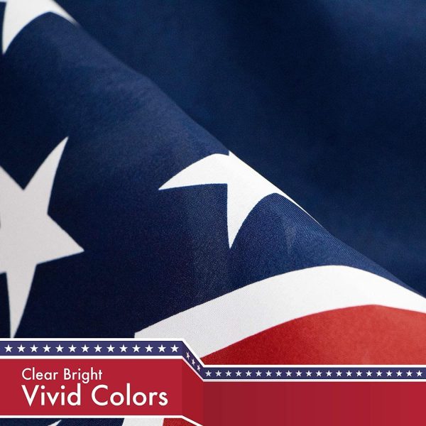 G128 Mississippi State Flag 150D Quality Polyester 3x5 ft Printed Brass Grommets Flag - Image 4