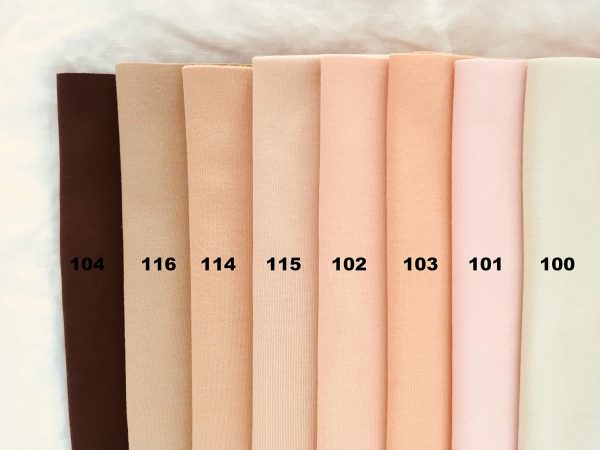 Doll Jersey Skin Coloured Fabric DIY face and Body Doll Making 25 x 80 cm (Peach 103) - Image 3