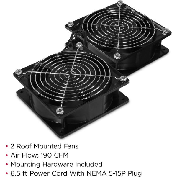 CyberPower CRA11002 Fan kit Rack Accessories - Image 2