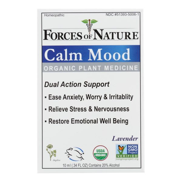 Forces Of Nature - Calm Mood - 1 Each-10 ML