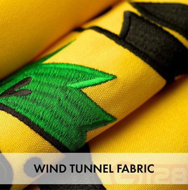 G128 Dont Tread on Me (Gadsden) Flag 2x3 feet 3-Pack Heavy Duty Spun Polyester 220GSM Embroidered “ Tough, Durable, Indoor/Outdoor, Vibrant Colors, Brass Grommets - Image 5