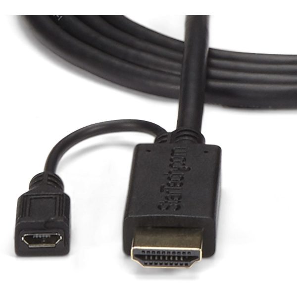 StarTech.com HDMI to VGA Cable - 10 ft / 3m - 1080p - 1920 x 1200 - Active HDMI Cable - Monitor Cable - Computer Cable - Image 3
