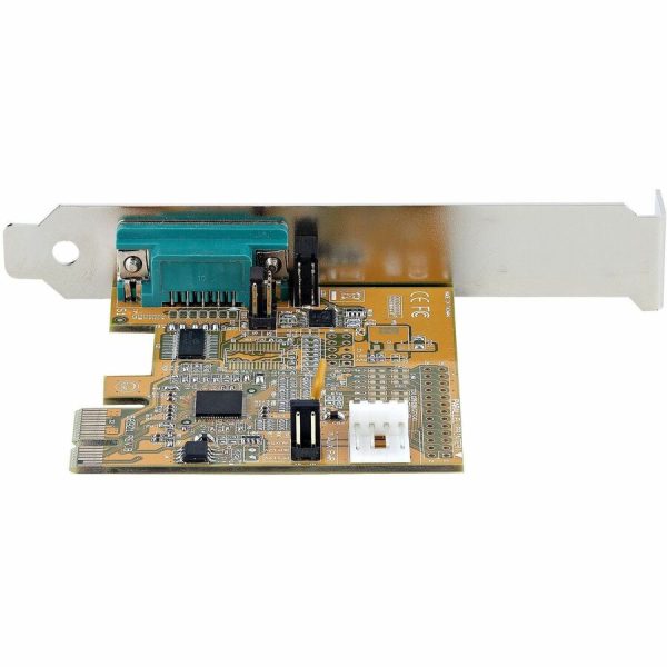 StarTech.com 1-Port PCI Express Serial Card, PCIe to RS232 (DB9) Serial Interface Card, 16C1050 UART, COM Retention, Low Profile, Win & Linux - Image 4