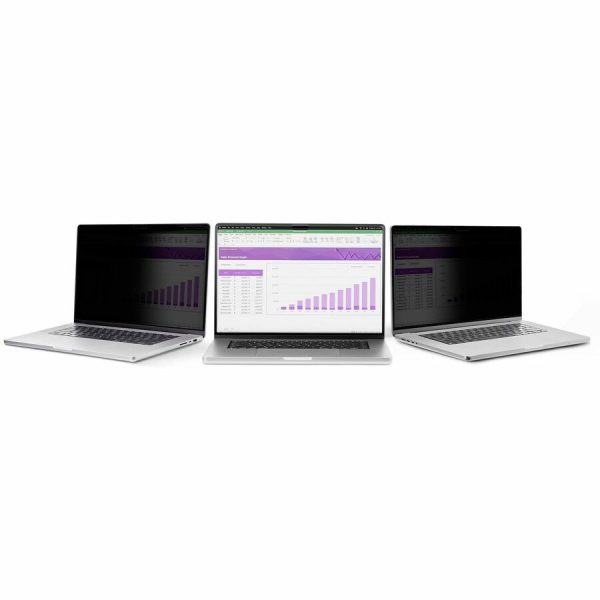 StarTech.com 13.3-inch MacBook Pro M1/M2 Laptop Privacy Screen, Anti-Glare and Blue Light Reduction Privacy Filter, Flip-Over - Image 2