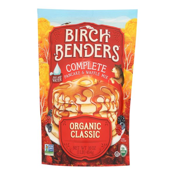 Birch Benders Pancake and Waffle Mix - Classic - Case of 6 - 16 oz. - Image 2