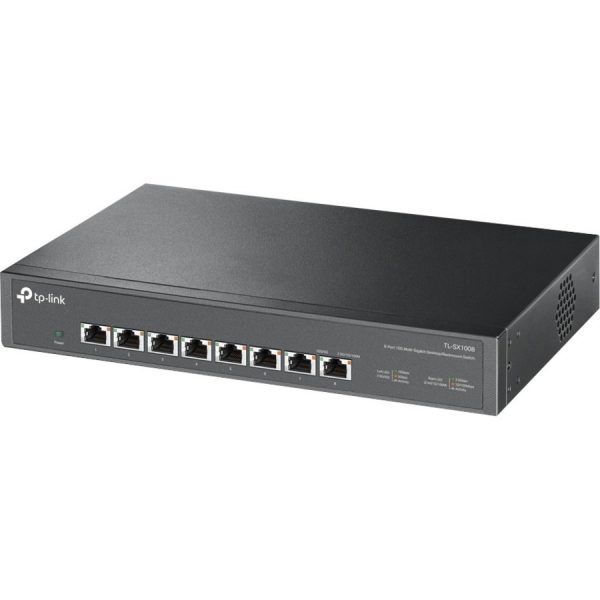 TP-Link TL-SX1008 - 8 Port 10G/Multi-Gig Unmanaged Ethernet Switch - Image 3