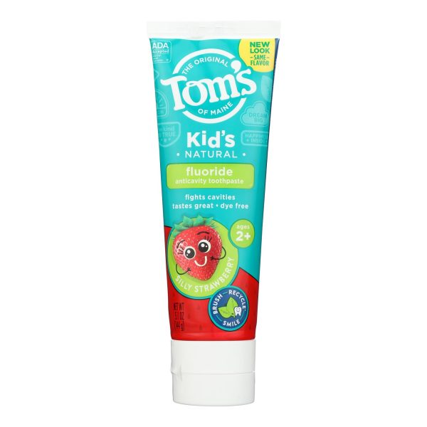 Tom's Of Maine - Tp Kids Silly Straw Ac Fl - Case of 6-5.1 OZ - Image 2