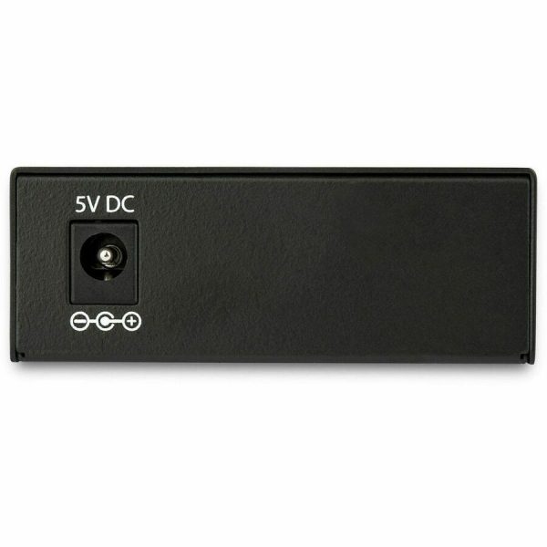 StarTech.com Gigabit Ethernet Fiber Media Converter - Compact - 850nm MM LC - 550m - With MM SFP Transceiver - Image 3