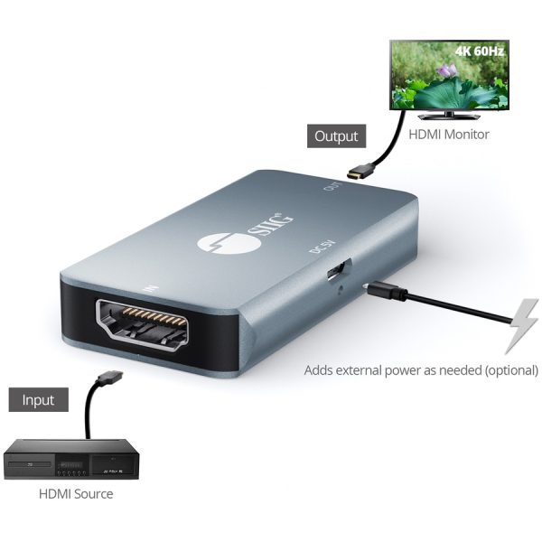 SIIG HDMI 2.0 4K HDR Repeater - Image 3