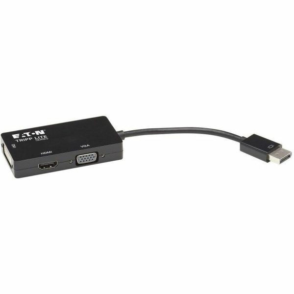 Eaton Tripp Lite Series DisplayPort to VGA/DVI/HDMI All-in-One Converter Adapter - 4K 60 Hz HDMI, DP 1.2 - Image 5