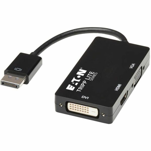 Eaton Tripp Lite Series DisplayPort to VGA/DVI/HDMI All-in-One Converter Adapter - 4K 60 Hz HDMI, DP 1.2 - Image 8