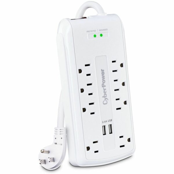 CyberPower CSP806U Professional 8 - Outlet Surge Protector with 3000 J Surge Suppression - Image 9