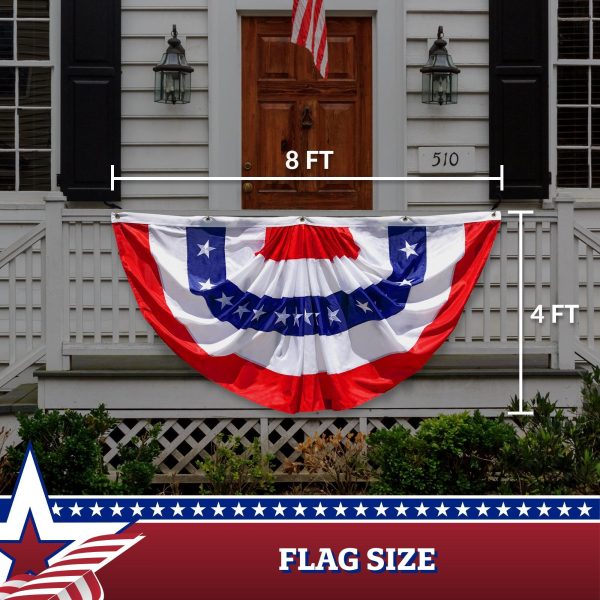 Fan Flag 4x8FT 3-Pack Embroidered Polyester By G128 - Image 8