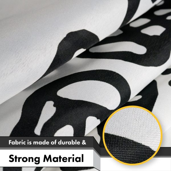 Join, or Die White Flag 3x5 Ft 3-Pack Printed 150D Polyester By G128 - Image 4